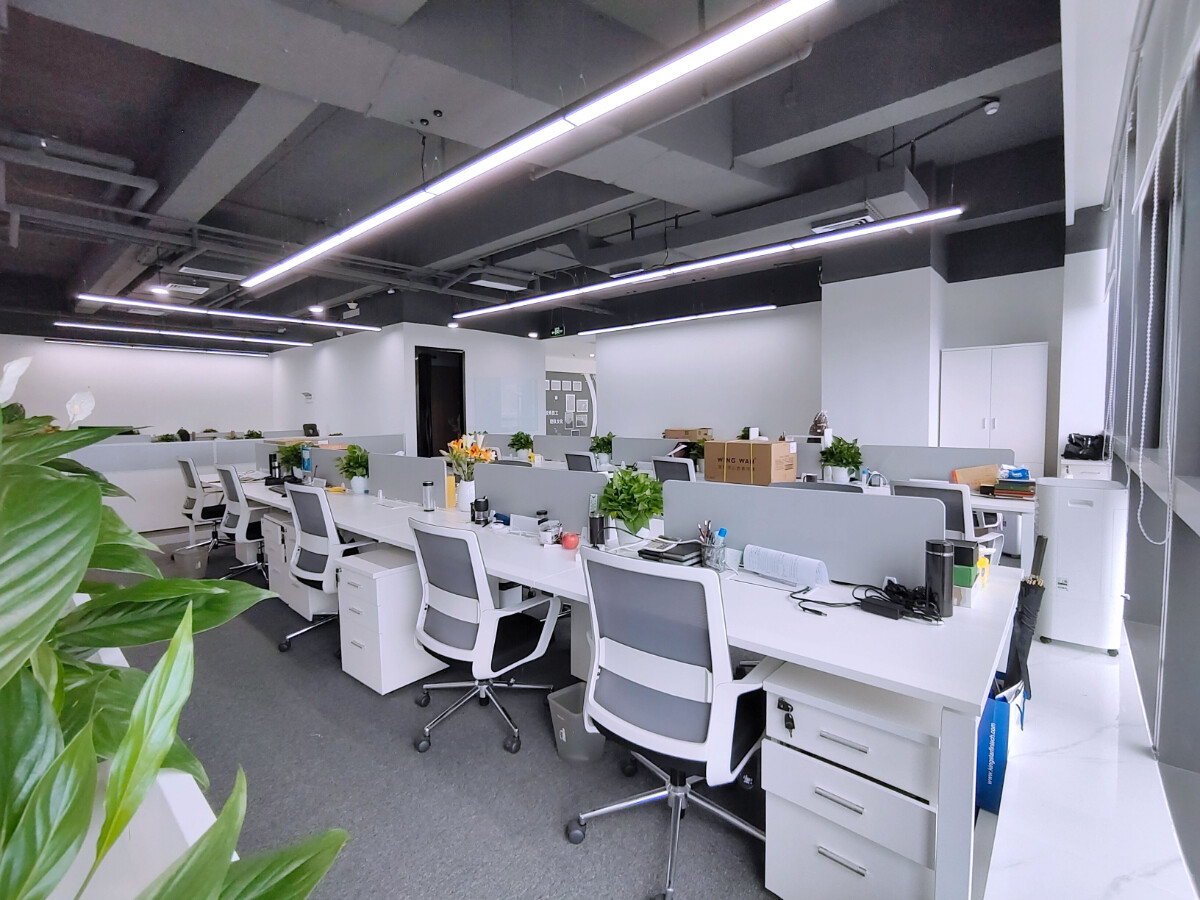 项目交付｜福田区860㎡金仕达，简约科技风办公空间赏析